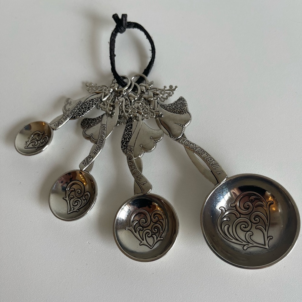 Ganz 4 Piece Angels Measuring Spoon Set for Kitchen